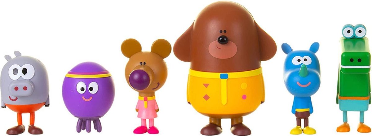 Hey Duggee - Deluxe Speelfigurenset - 6 Stuks
