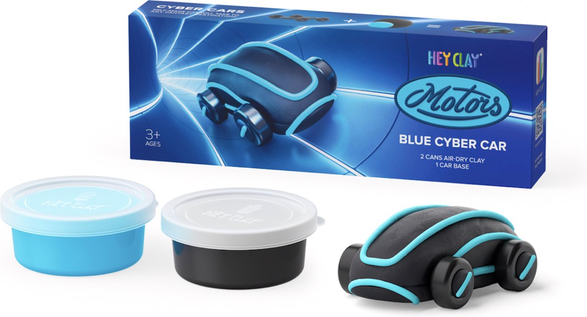 HeyClay - Cyber Car Blue