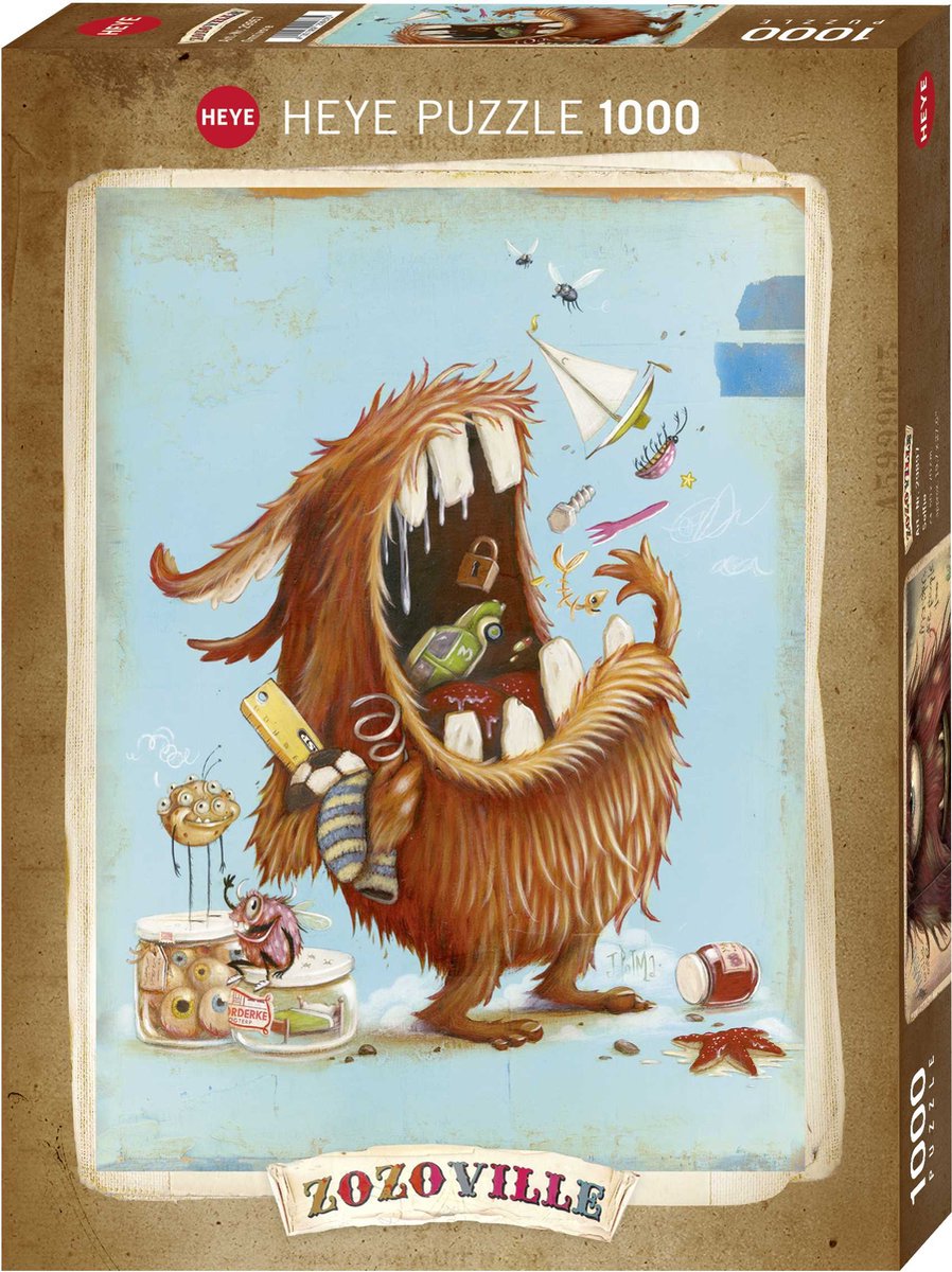 Puzzel Omnivore,Zozoville 1000 stukjes Heye 29967