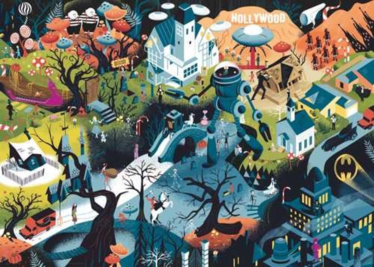 Tim Burton Films Puzzle