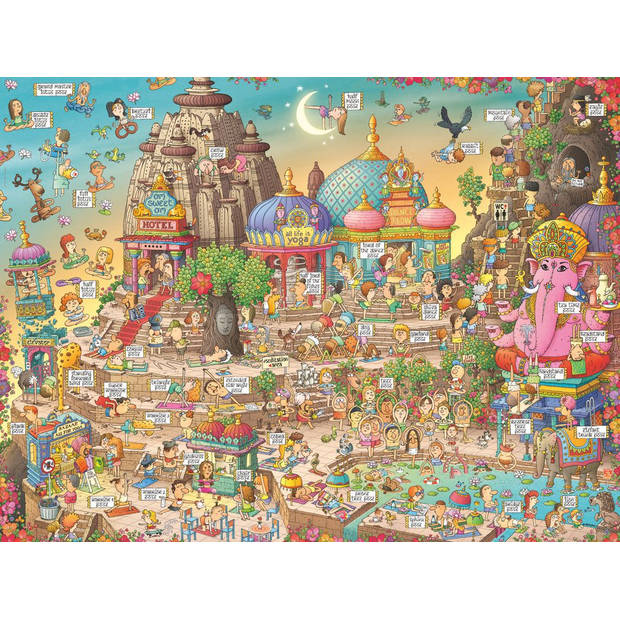 Heye Puzzle Puz.Yogaland 1500 3h.Heye NEW