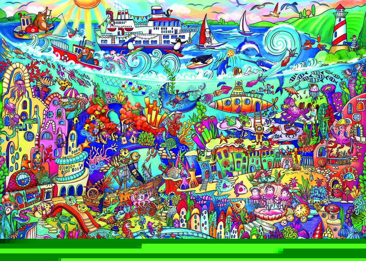 Magic Sea Puzzle 1000 Teile
