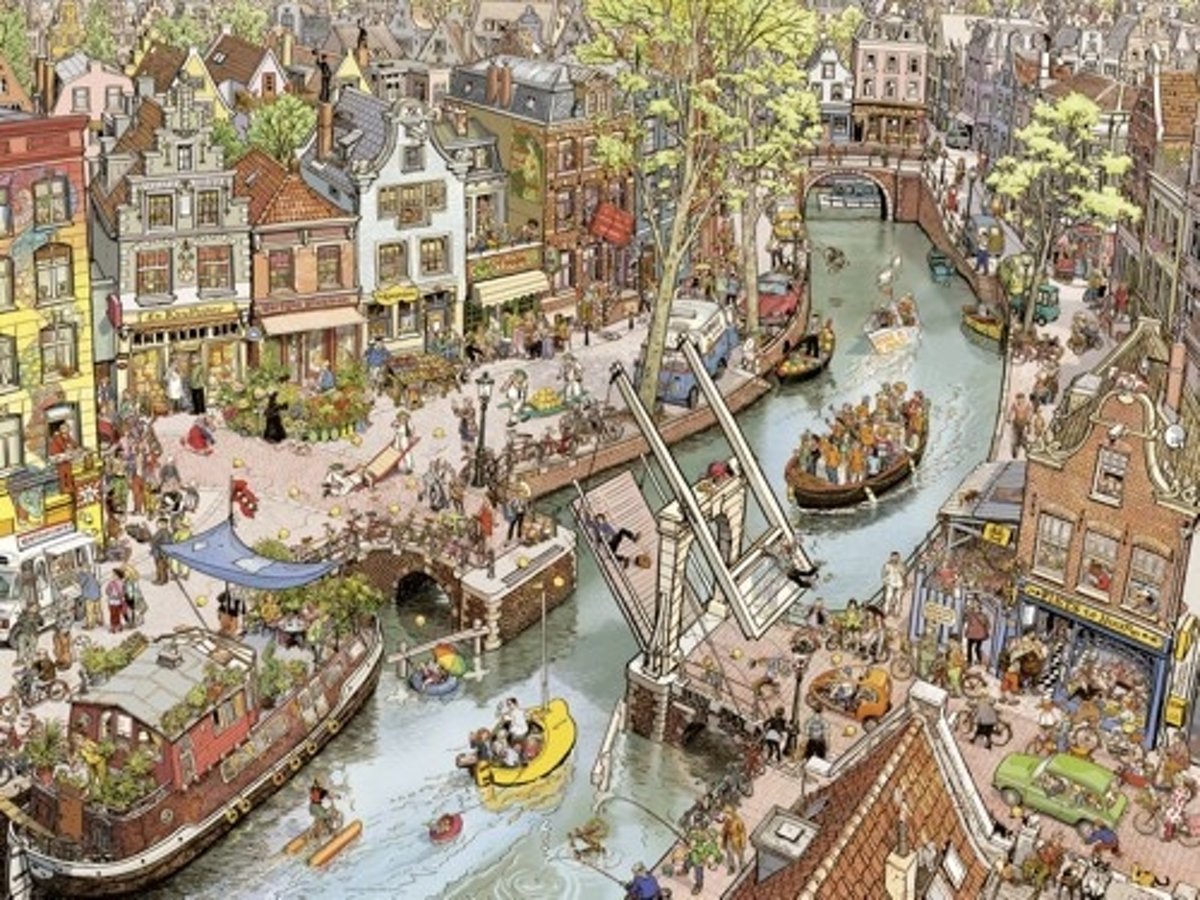 Puzzel Say Cheese 1500 Stukjes Driehoek Heye 29793