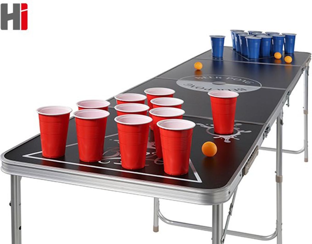 Hi Beerpong tafel - Beerpong - Inklapbaar - 240 x 64 x 54 cm
