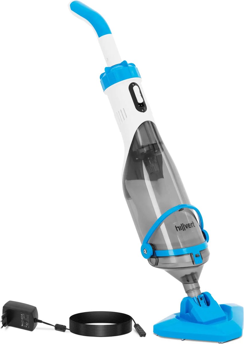 hillvert - Zwembadstofzuiger met accu - met flexibele borstelkop