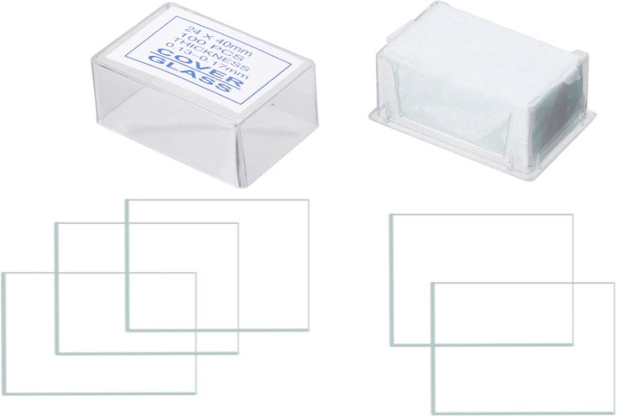 Microscoop Dekglaasjes 24x40mm