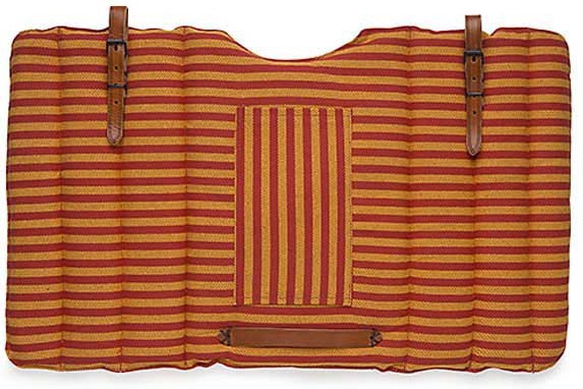 Hispano Hipica Canvas Pillion Without Protector Zadeldekje Oranje Pony