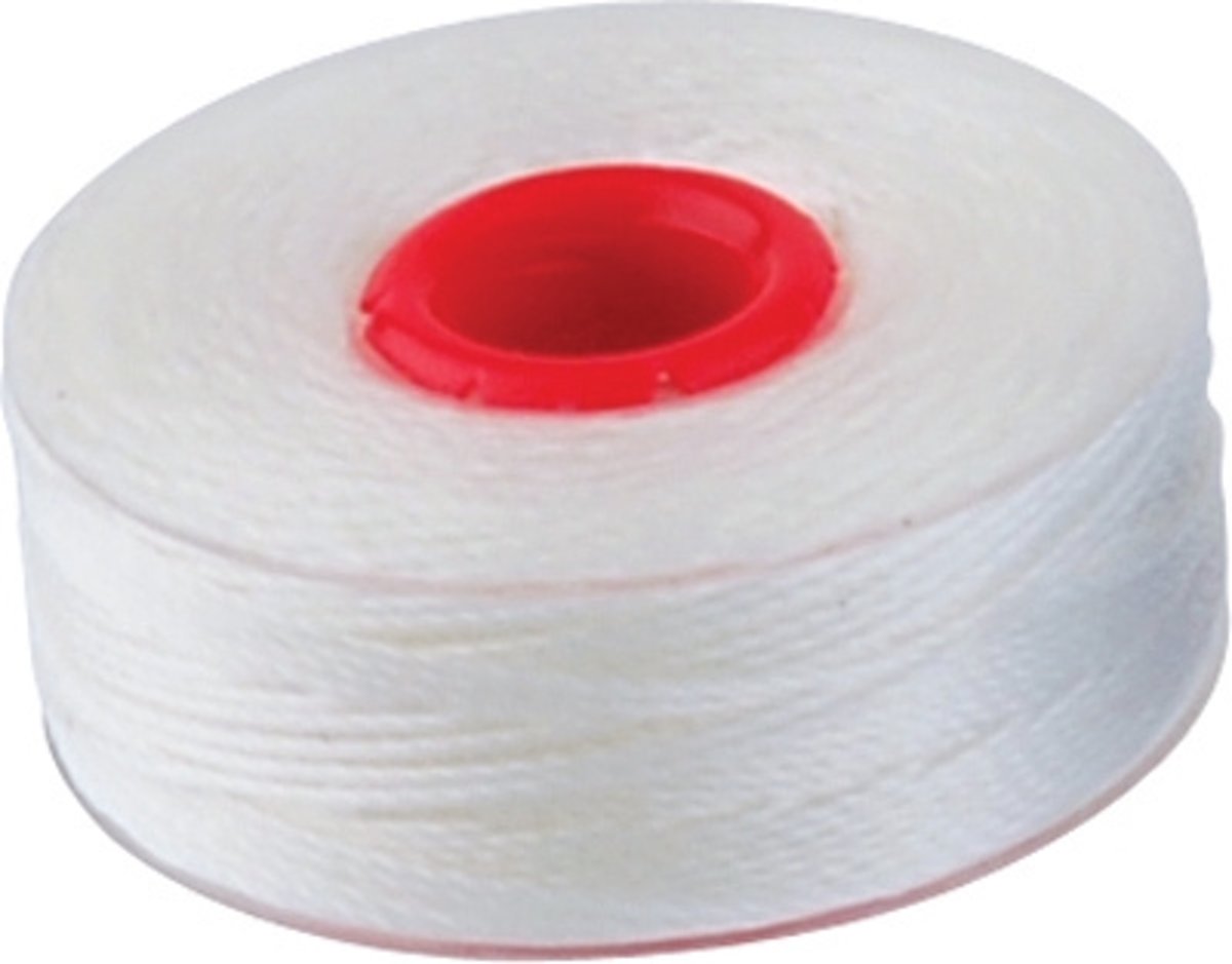 12050-5002 Silky kralen draad wit 0,2 mm 37 MT