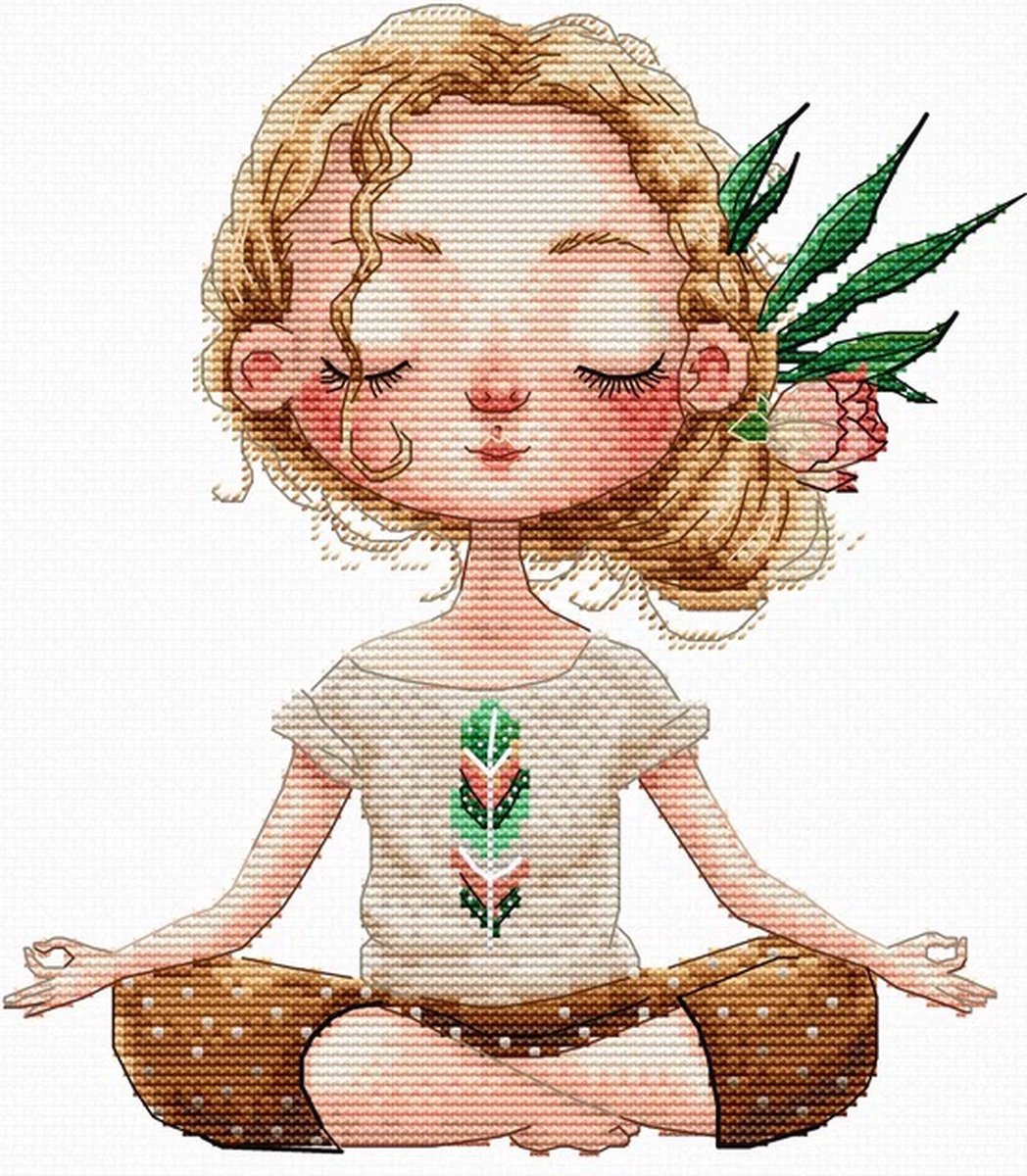 Borduurpakket HobbyJobby - Inner Spirit - Innerlijke Geest