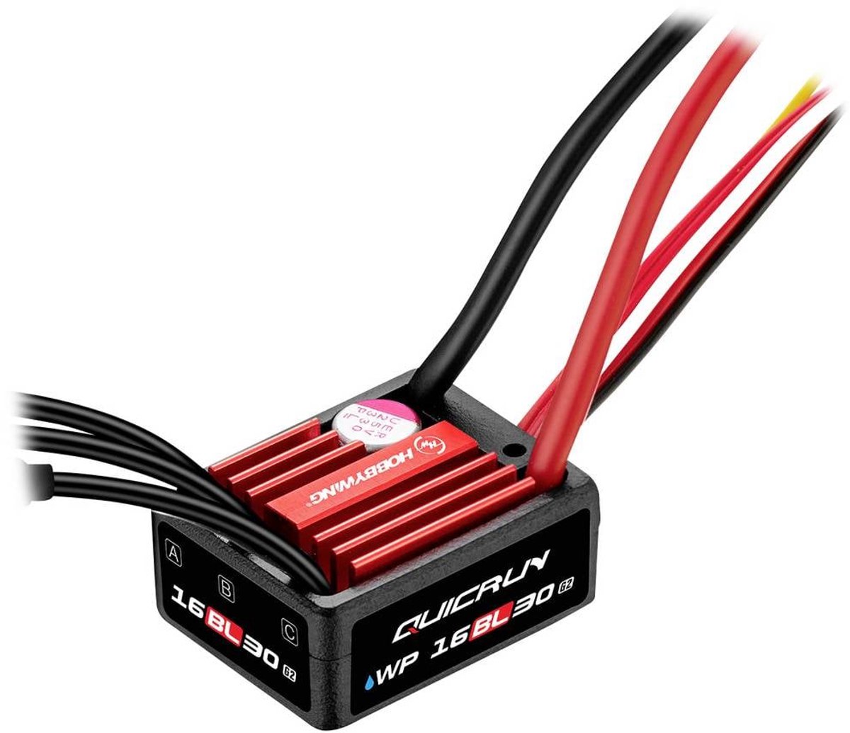 Hobbywing QuicRun WP16BL30 G2 Brushless Regler Brushless rijregelaar voor RC auto