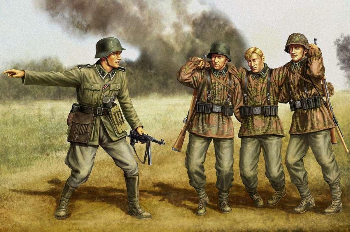 1:35 HobbyBoss 84417 Kursk Bailout from the pocket - Military Figures Plastic kit