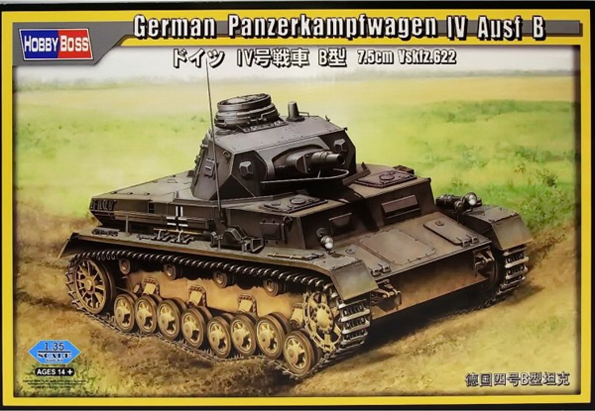 HOBBY BOSS 1:35 German Panzerkampfwagen IV Ausf B