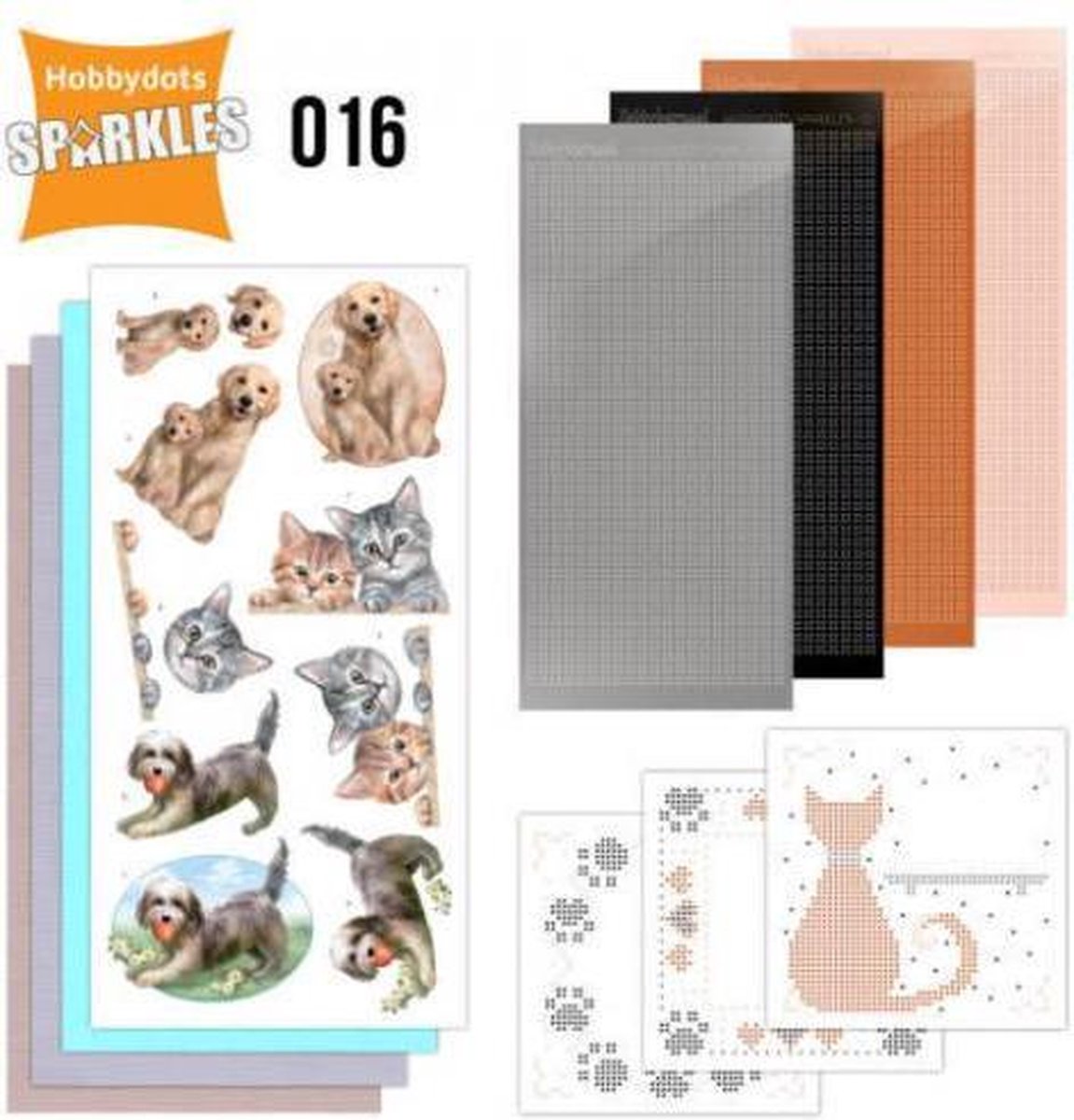 Sparkles Set 16 - Cats & Dogs