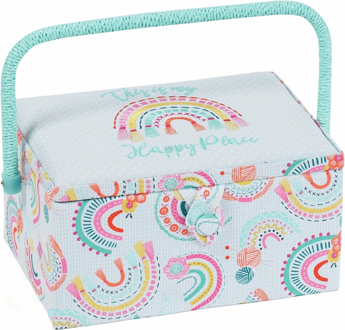 Naaimand Medium Embroidered Rainbow