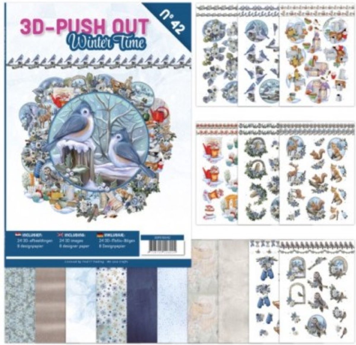 3D Push Out book 42 - Winter Time