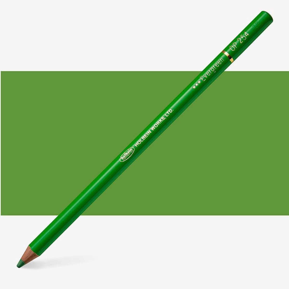 Holbein Artist Kleurpotlood Evergreen OP254 - Professioneel Tekenen