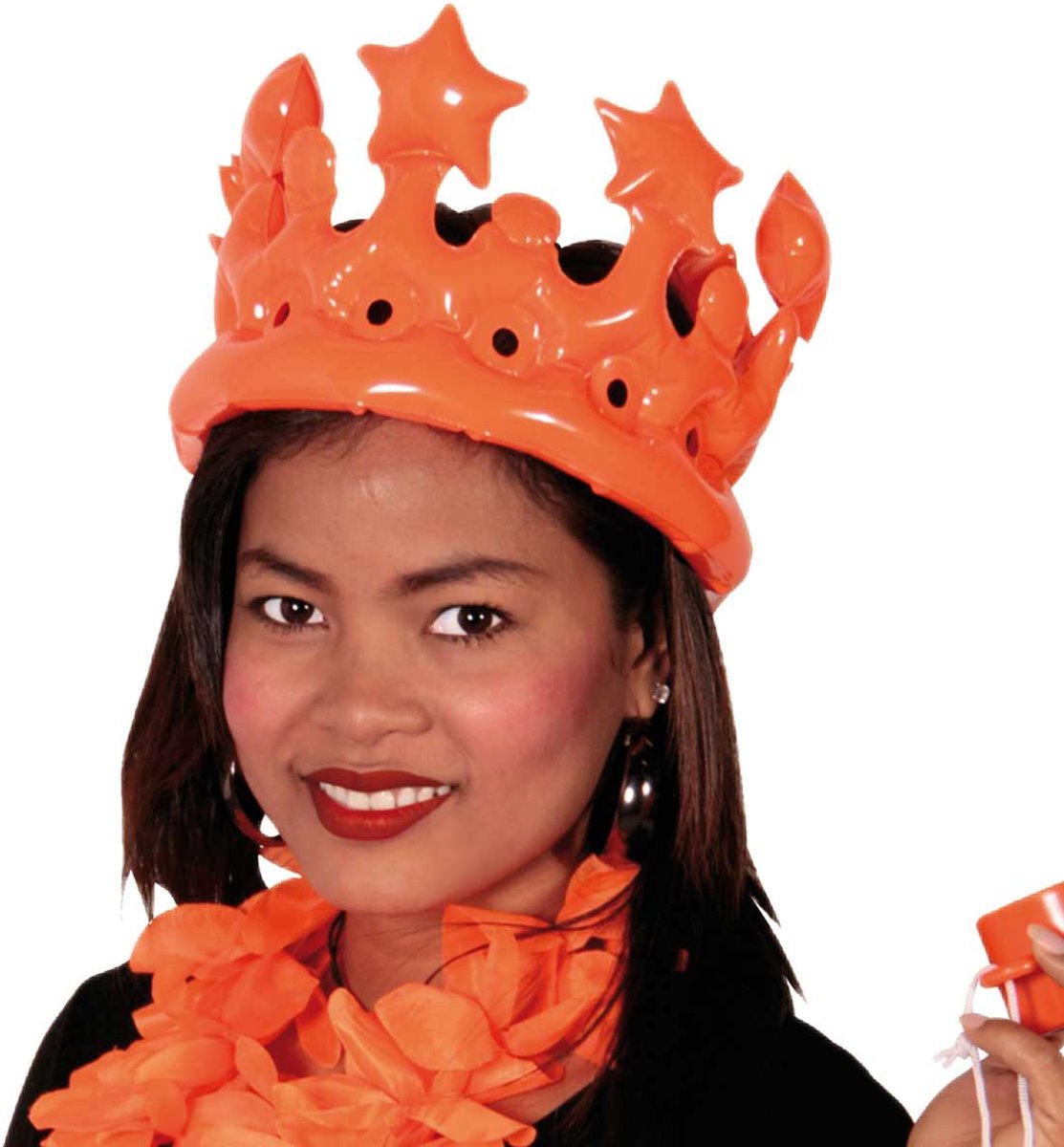 Oranje Opblaas Kroon