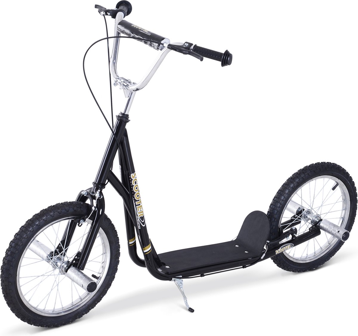 HOMCOM Kinderstep step scooter stadsstep kinderscooter step voor kinderen kickboard 16