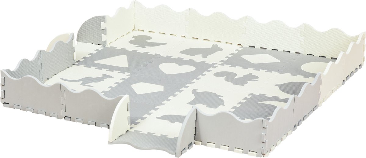 HOMCOM Puzzlematte mit 2 in 1 Funktion 431-072