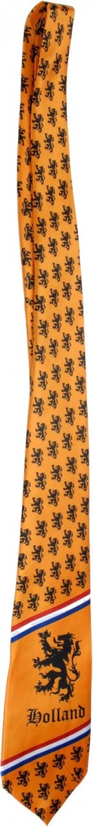 Home & Styling Stropdas Holland Polyester Oranje One-size