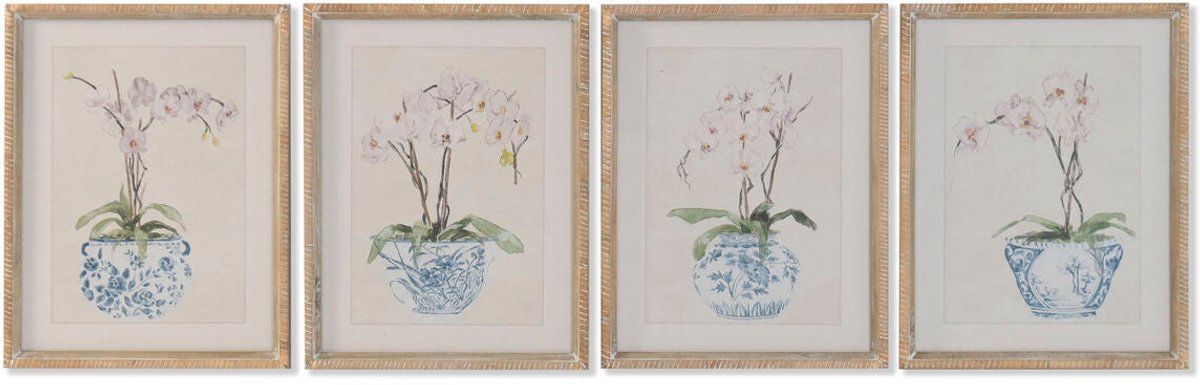 Painting Home ESPRIT Crystal Fir 35 x 2,5 x 45 cm (4 Units)