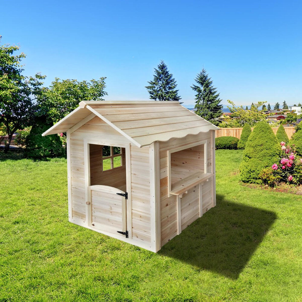   THE GRAND PALACE - onbehandeld hout (138 x 106cm)