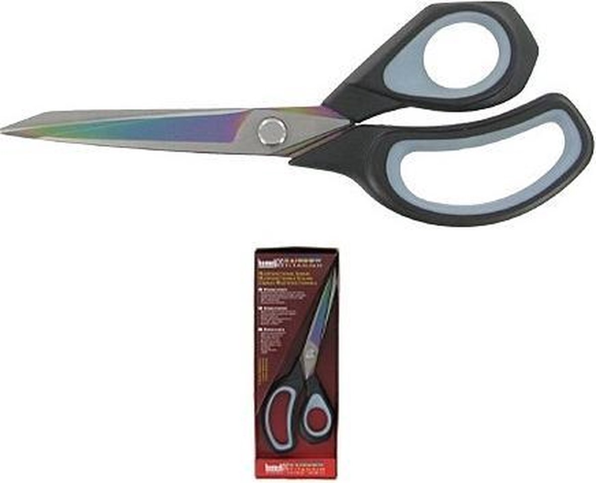 Schaar, Rainbow - Multifunctioneel - 22 cm - RVS -  