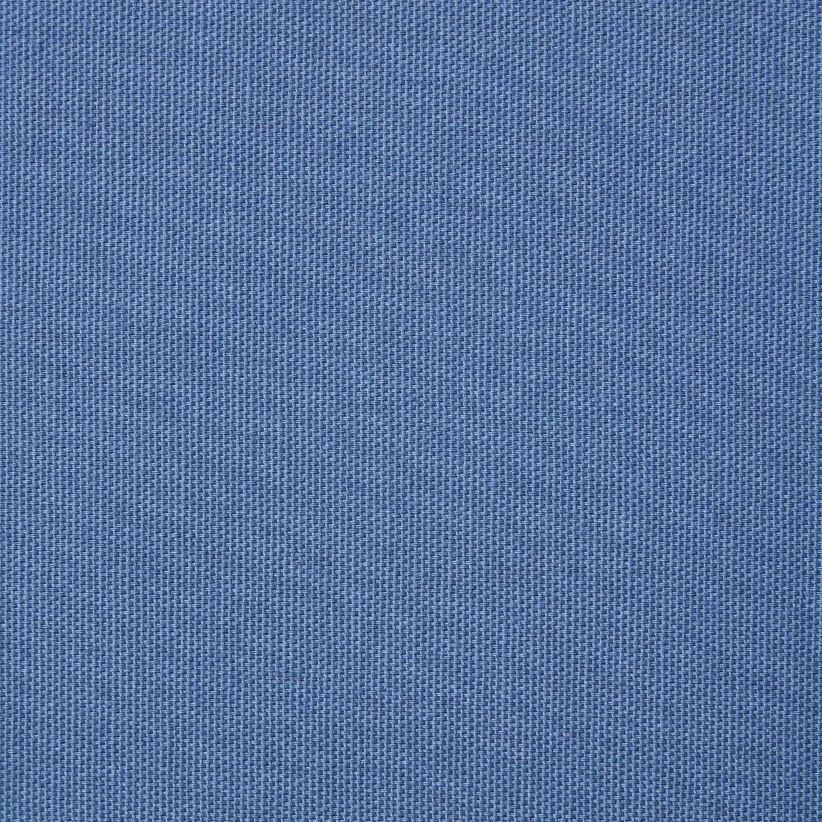 Homescapes Effen katoenen stof blauw - verkocht per meter, 150 cm breed