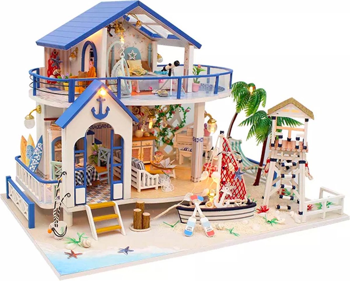 Hongda Legend of the Blue Sea + Stofkap Miniatuur huisje DIY