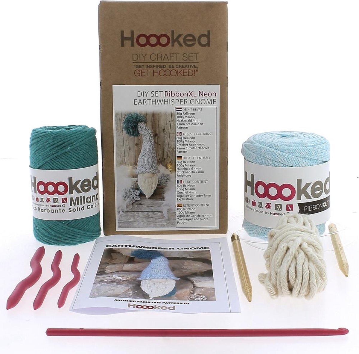 HoookedYarn - Kit Gnome Earthwhisper - PAK364