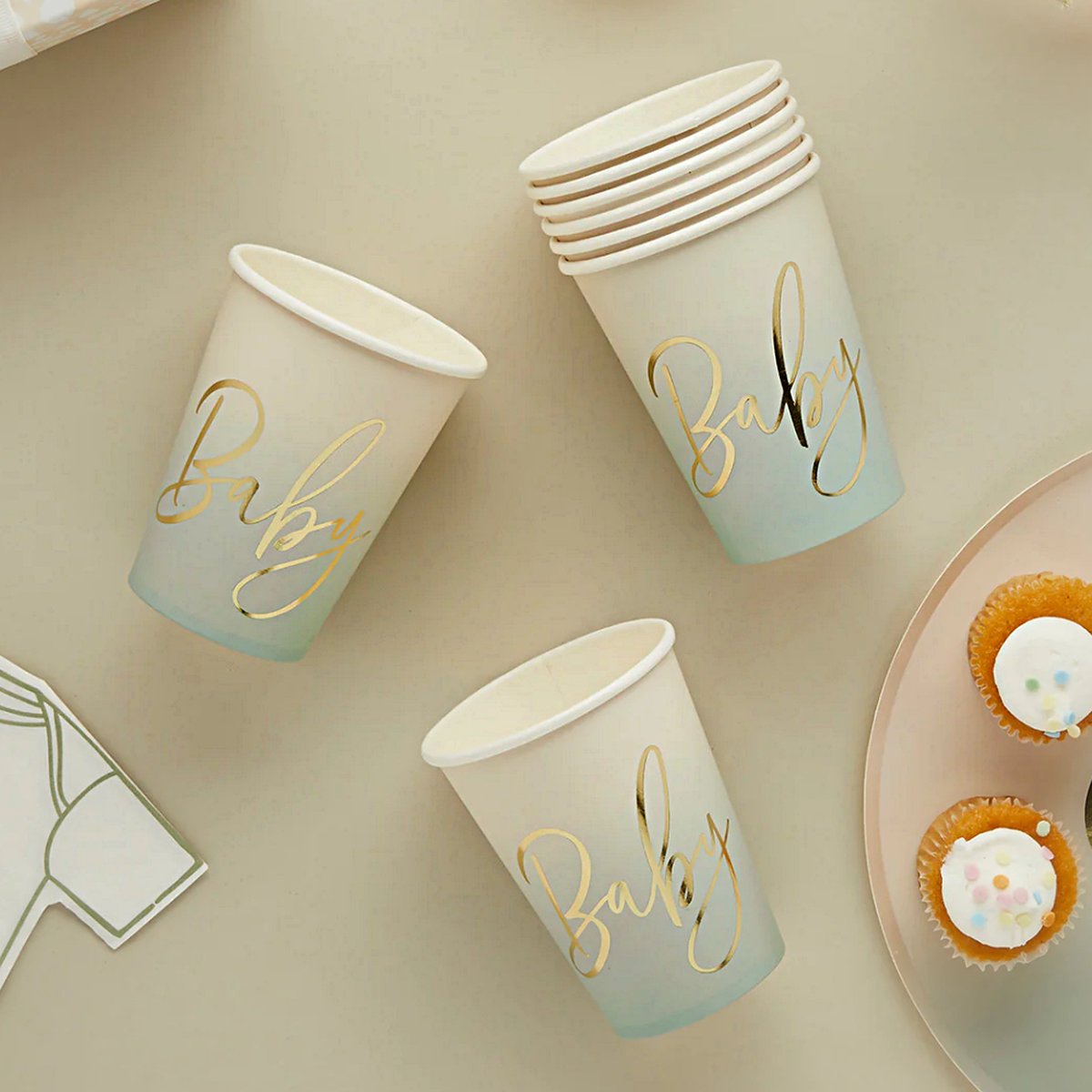 Baby Saliegroen & Goud