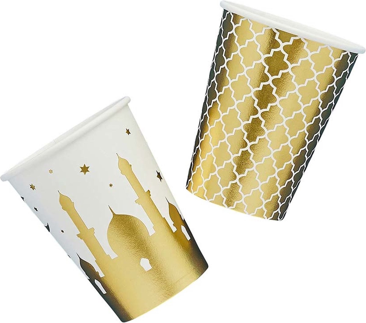 Bekers Eid Mubarak gold mosque