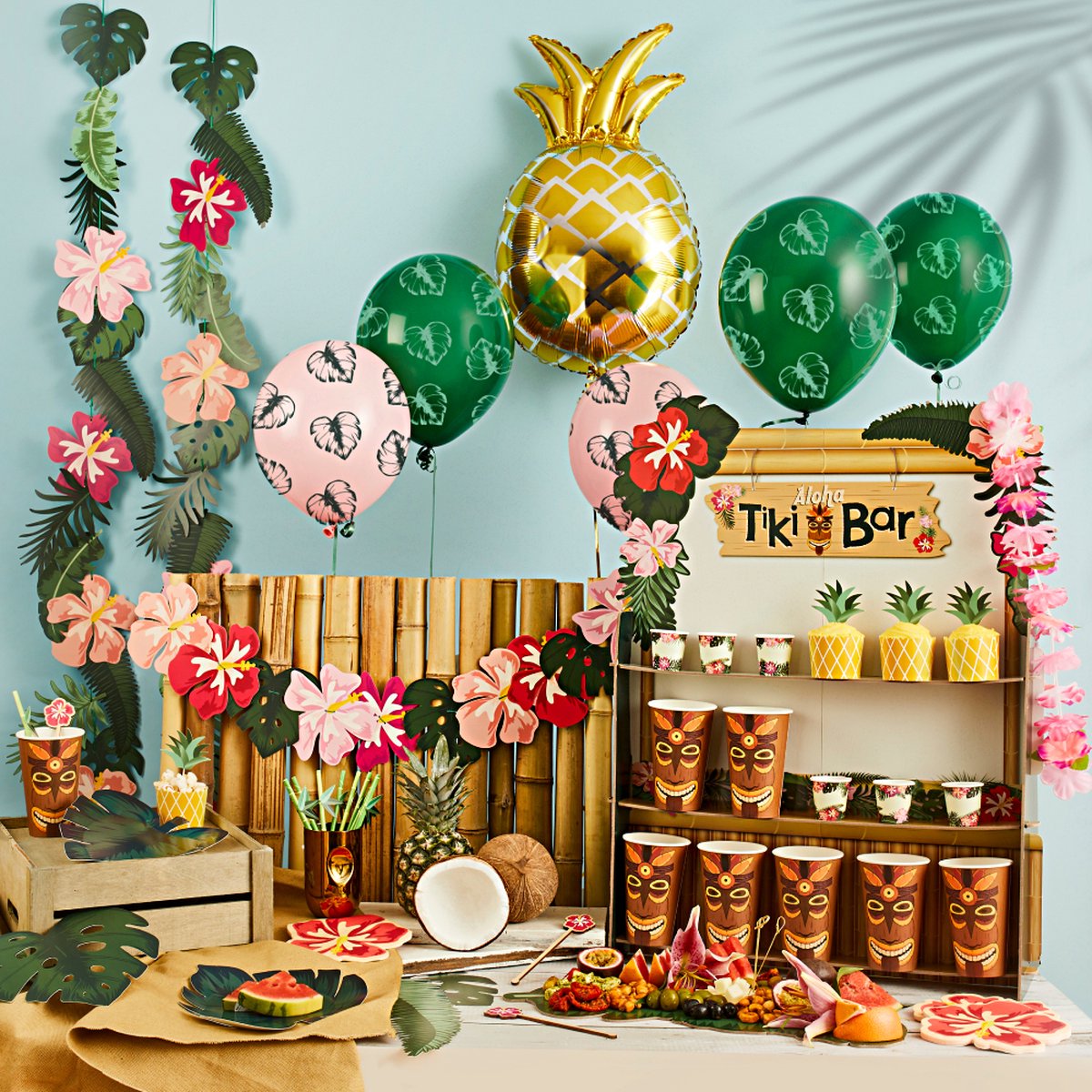 Hangende Bloemen & Bladeren