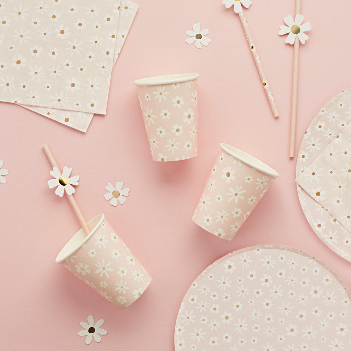 Madeliefjes Roze - 8 stuks