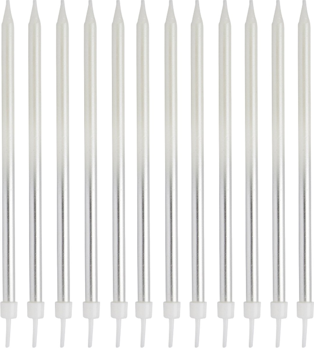 Ombre Zilver - 12 stuks