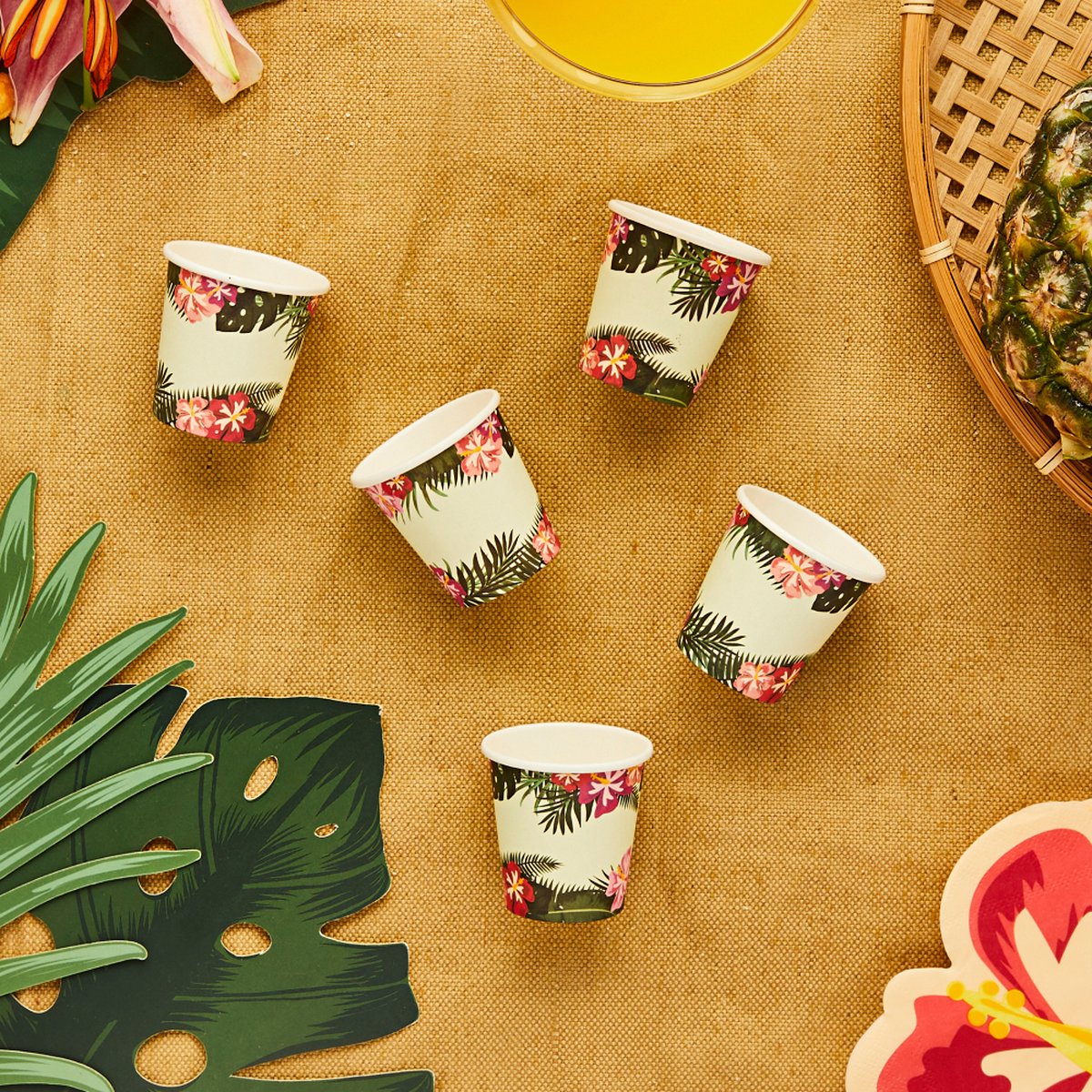 Shotglaasjes Tiki - 8 stuks