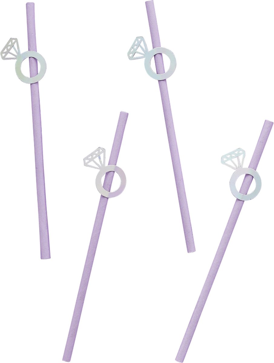 Trouwringen - Iridescent & Paars