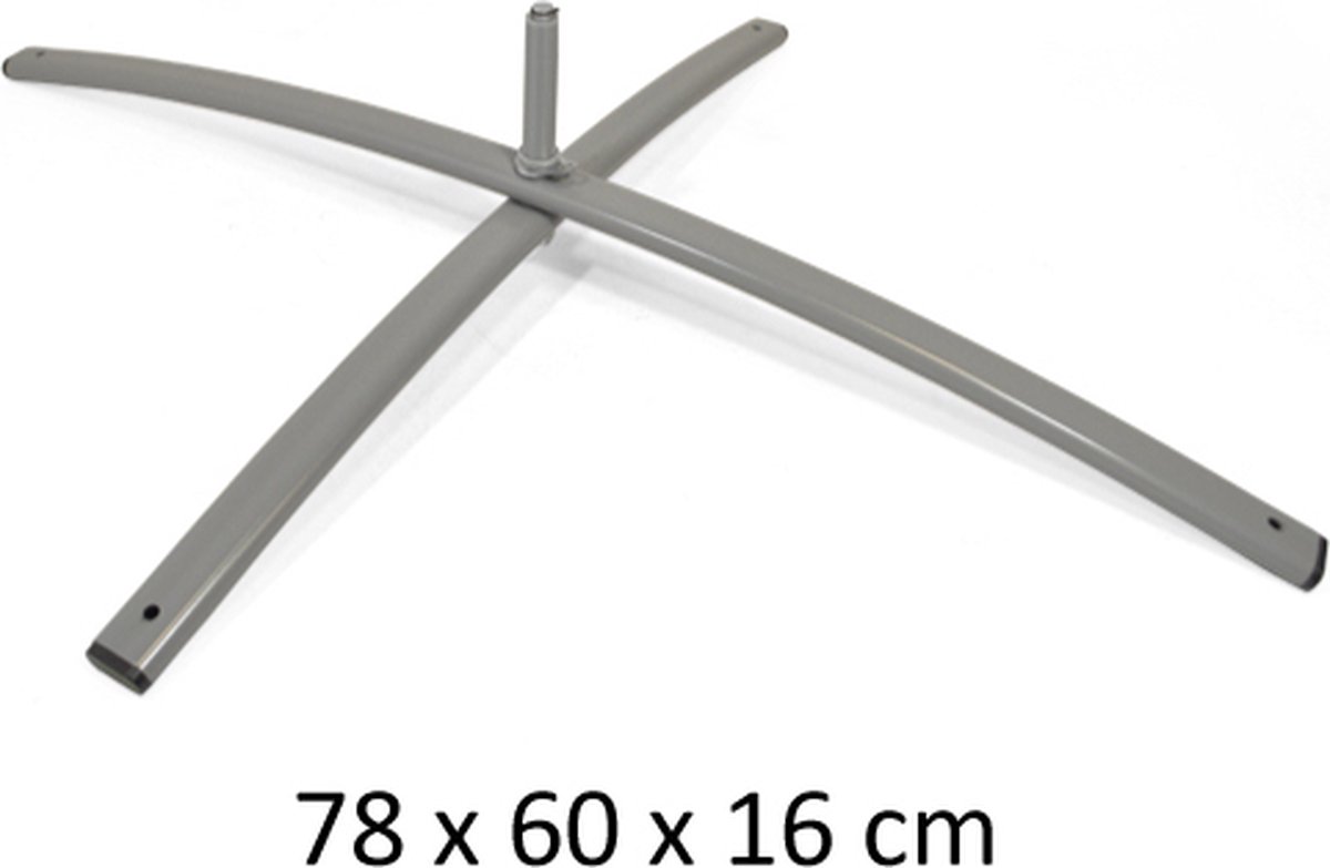 Beachflag kruisvoet - Horecavlaggen.nl