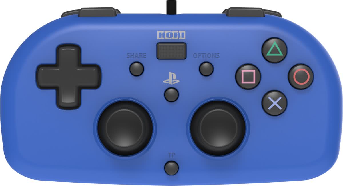 Hori Mini Kids Controller - Officieel Sony Licensed - PS4 - Blauw