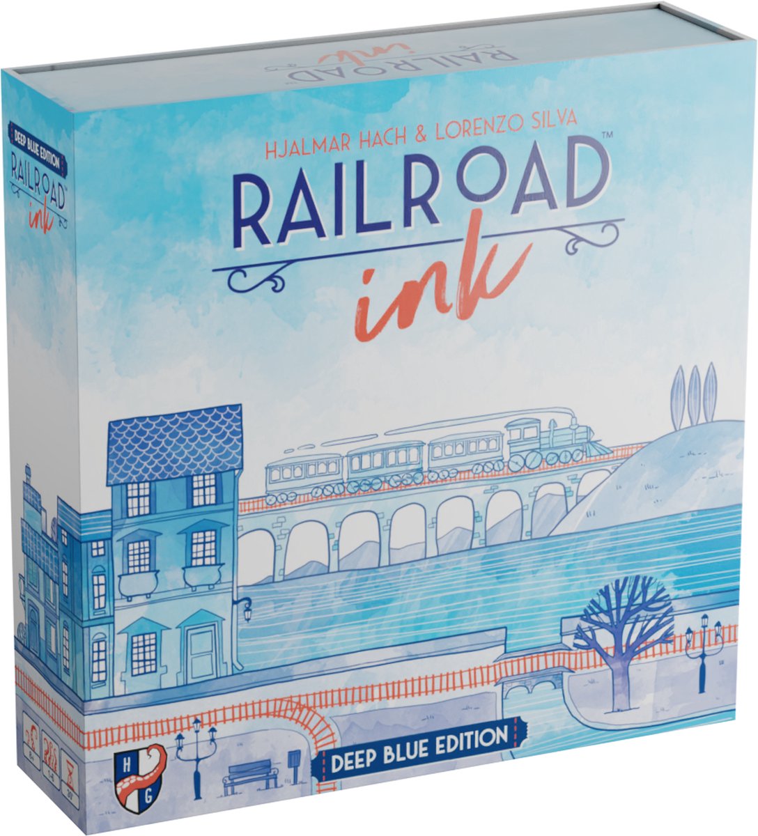 Railroad Ink: Deep Blue Edition - Puzzelspel - Engelstalig - Horrible Guild