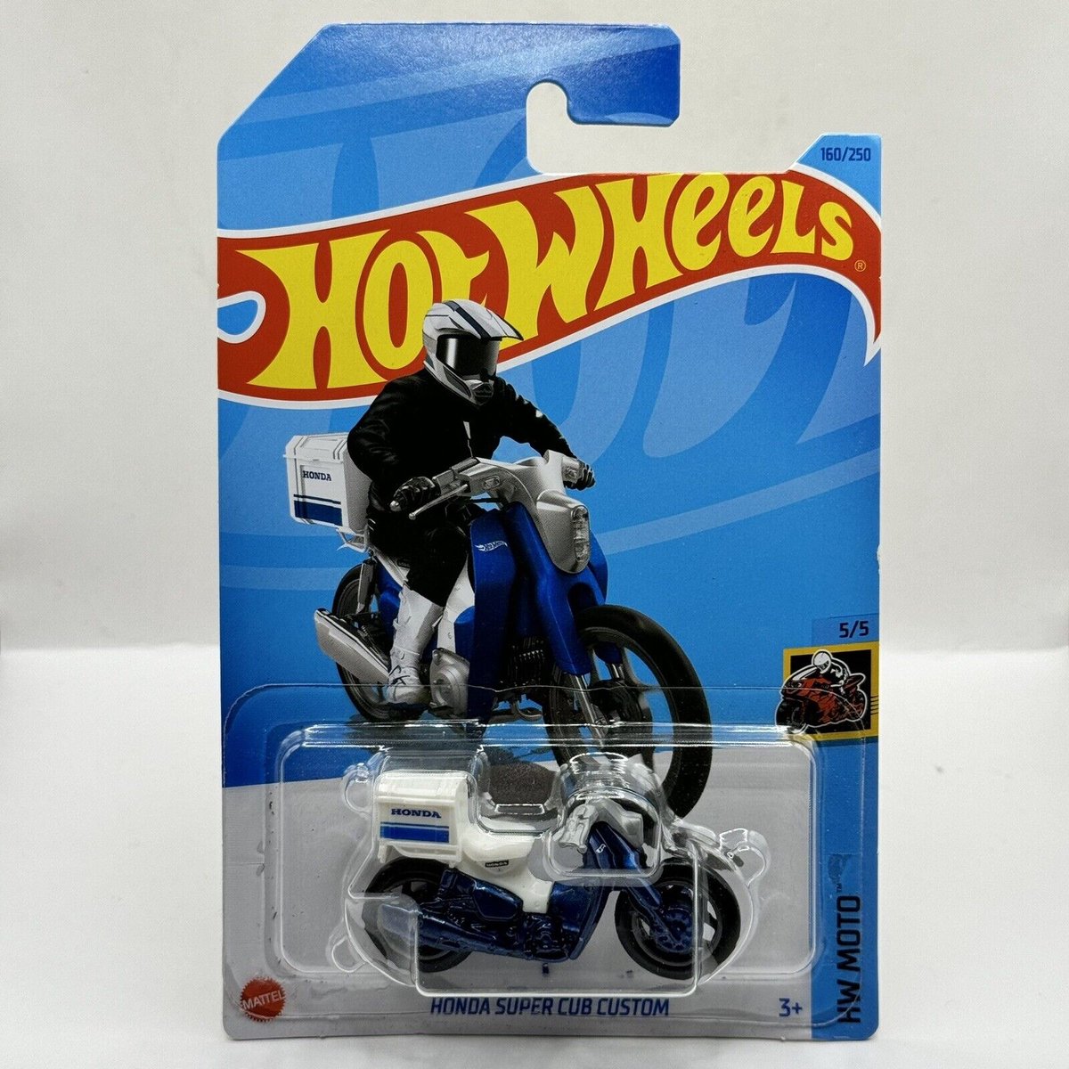HOT WHEELS HONDA SUPER CUB CUSTOM 160/250 (1:64) HW MOTO 5/5