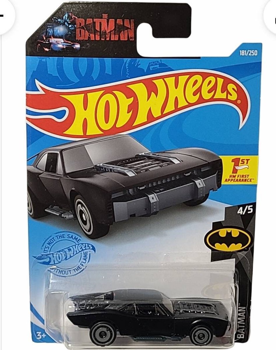 Hot Wheels - The Batman - Batmobile - Dodge Charger - Robert Pattinson