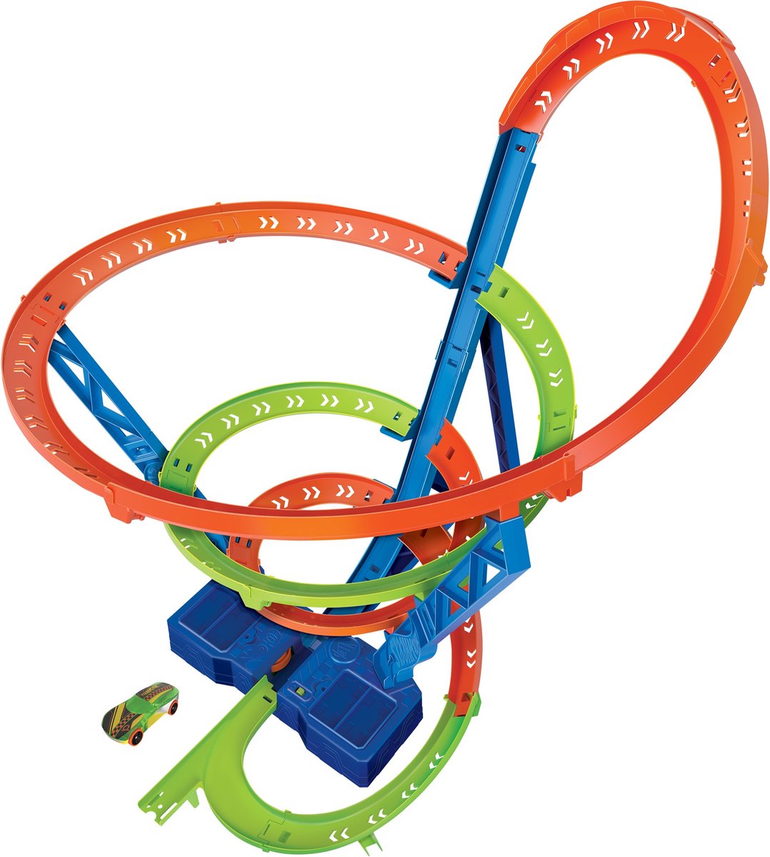 Hot Wheels Actie Spiral Speed Crash - Speelgoedvoertuig
