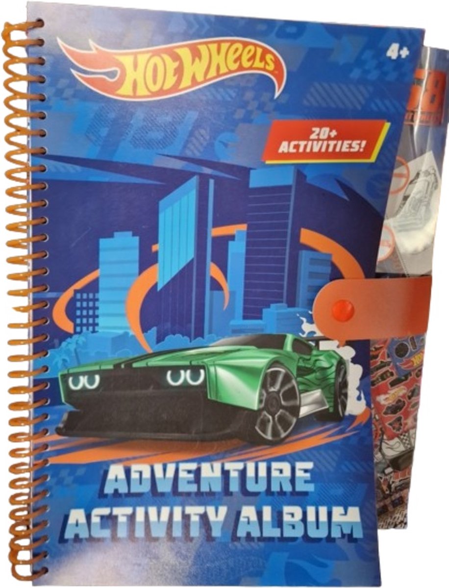 Hot Wheels Activity Album - Met stickers