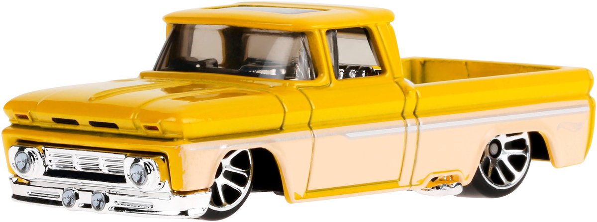 Hot Wheels CUSTOM 62 CHEVY, Auto, 3 jaar, Metaal, Geel