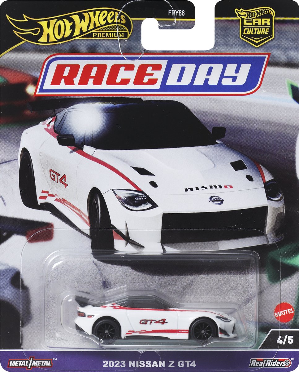Hot Wheels Car Culture Race Day 2023 Nissan Z GT4 HRV73