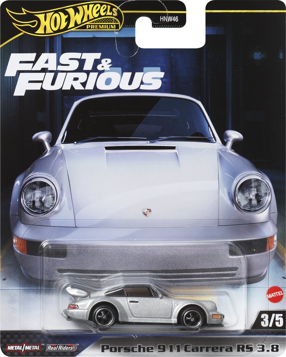 Hot Wheels Fast & Furious HRT97, Auto, 3 jaar, Metaal, Zilver
