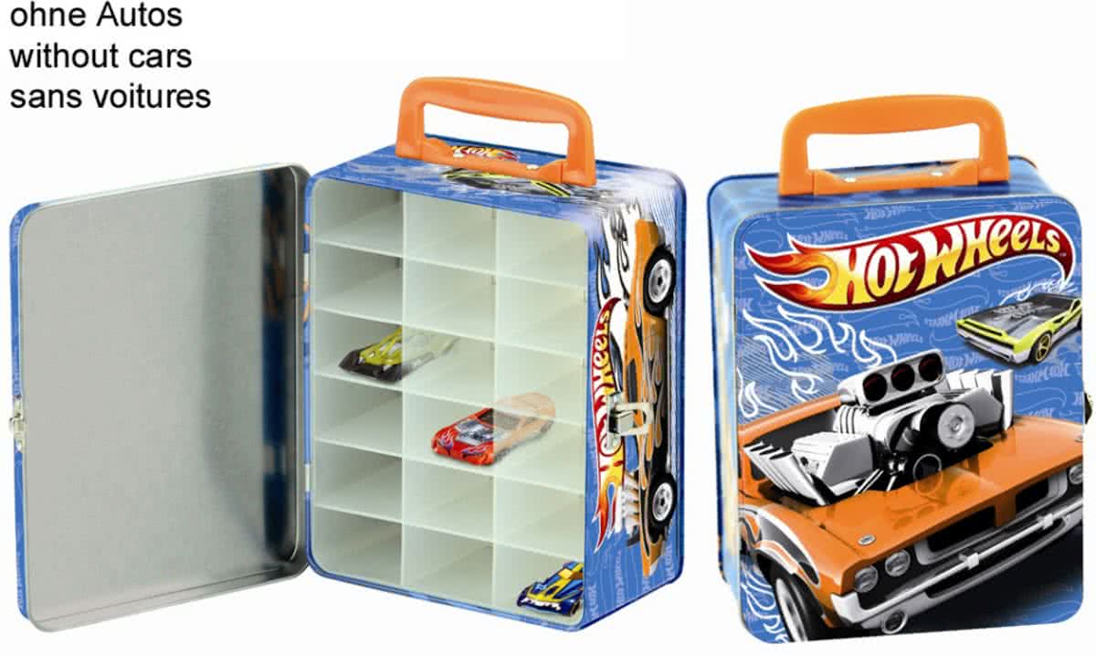   Metalen Verzamelkoffer voor 18 autos