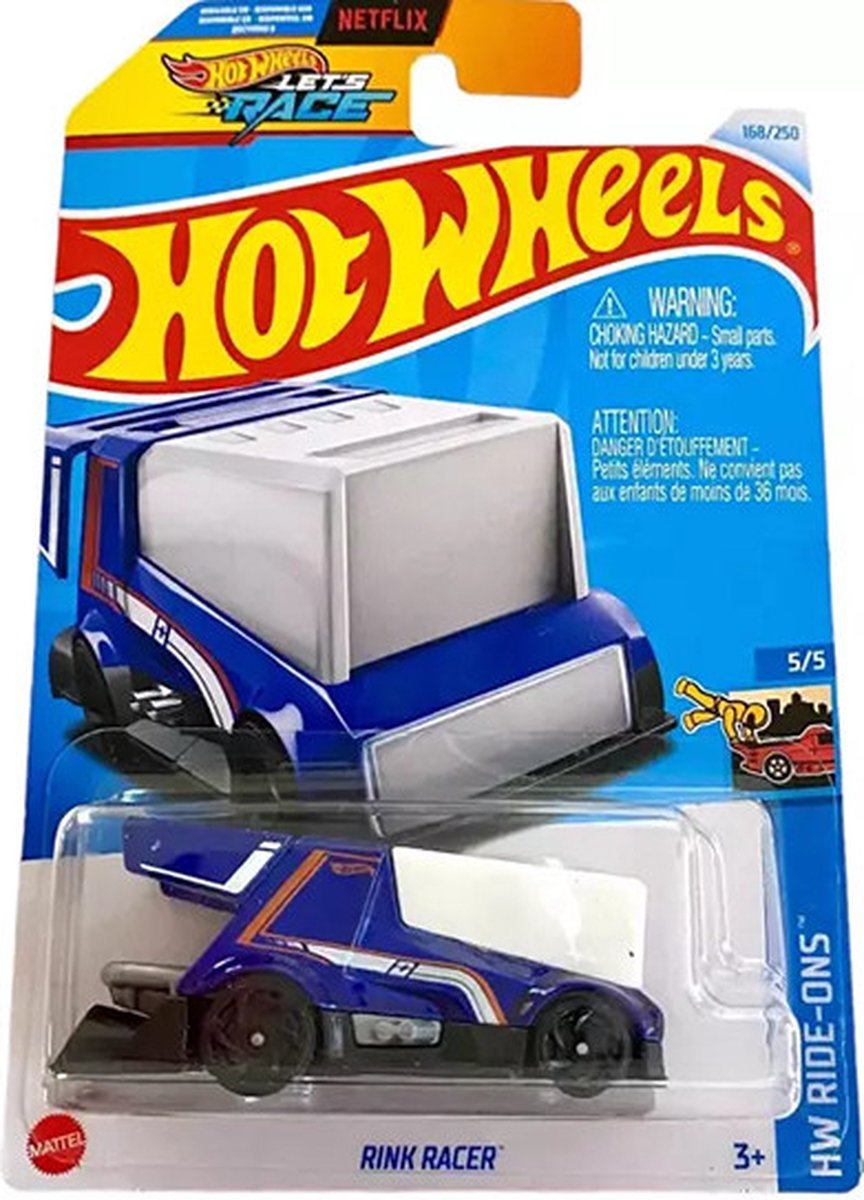 Hot Wheels Rink Racer Blue 168-50 Lets Race HW Ride-Ons 5/5
