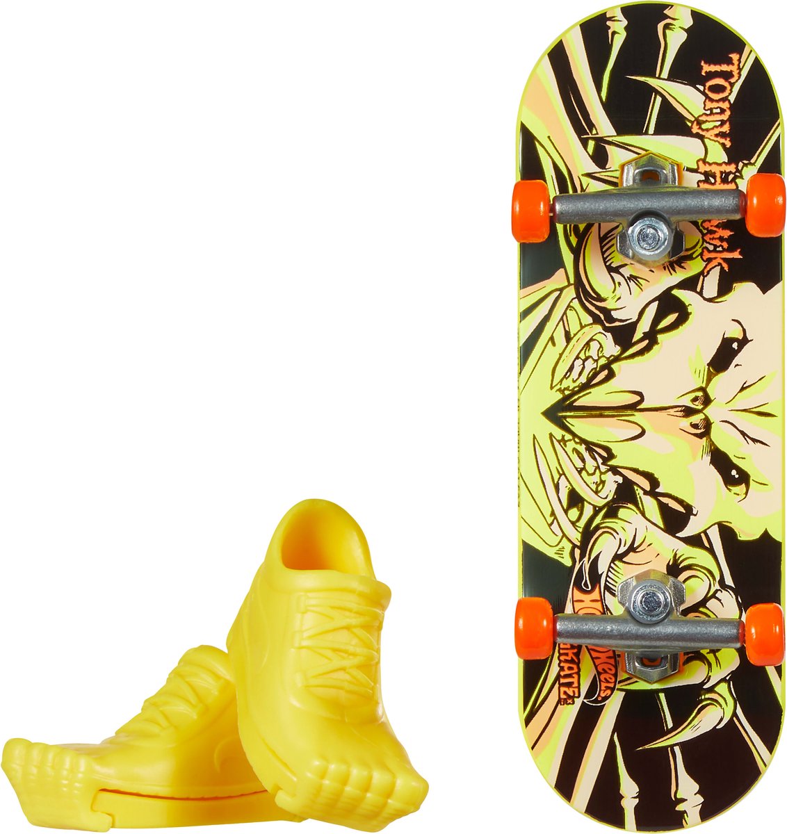 Hot Wheels Skate RADIANT BONES, Vingerskateboardset, 5 jaar